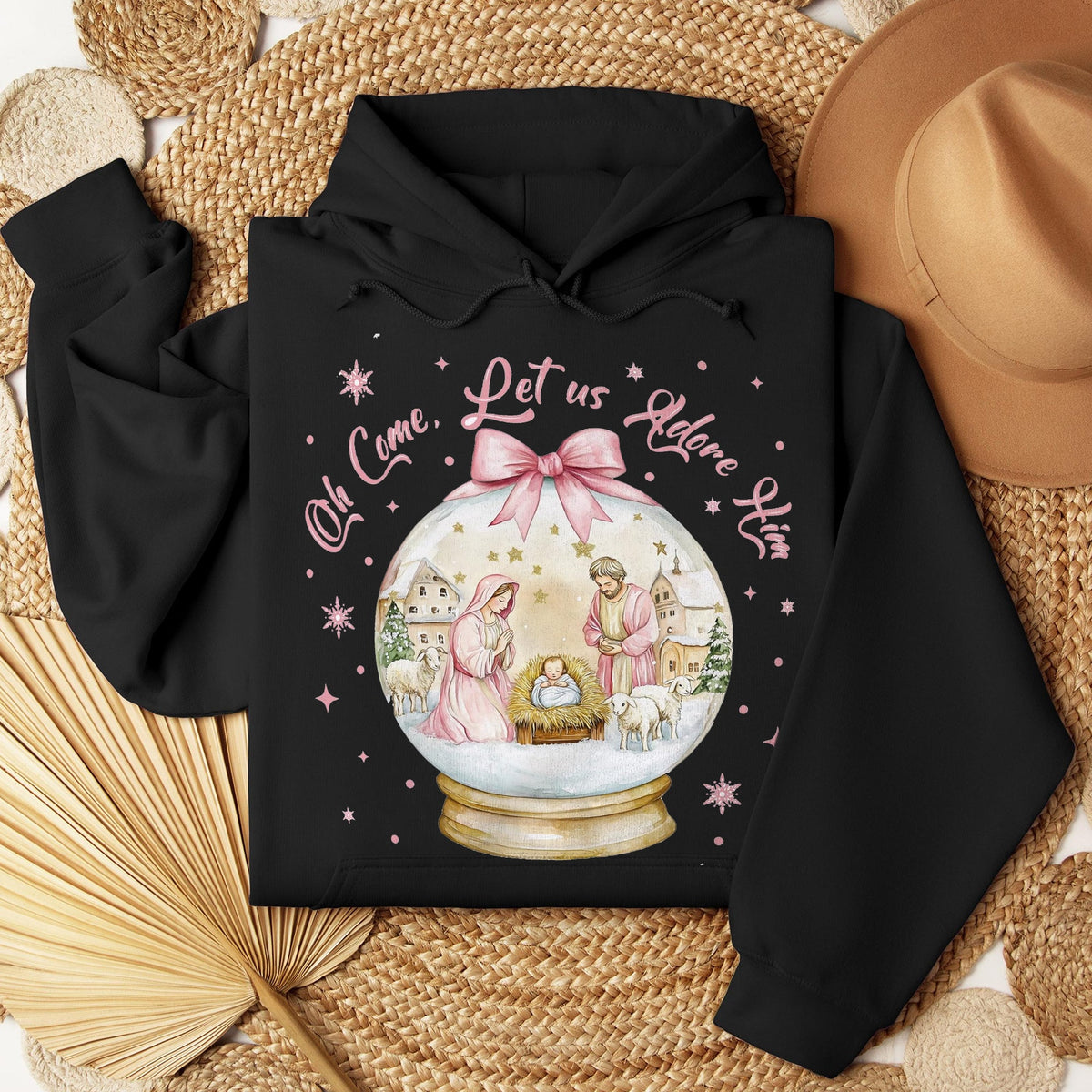 Oh Come Let Us Adore Him Sweatshirt