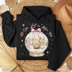 Oh Come Let Us Adore Him Sweatshirt