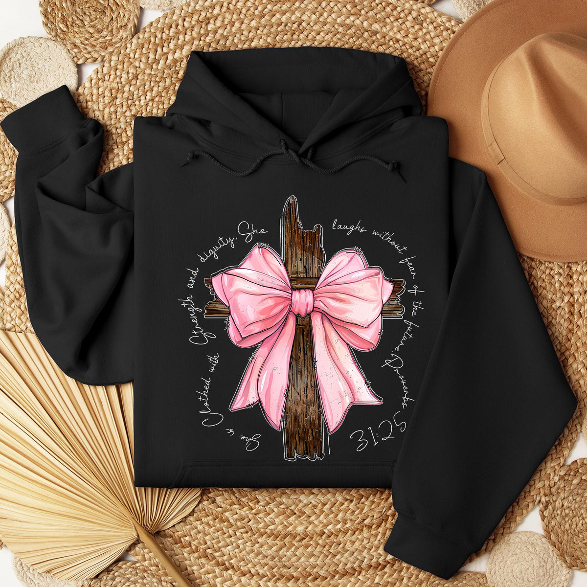Jesus Coquette Bow Sweatshirt