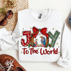 Christian Joy To The World Sweatshirt