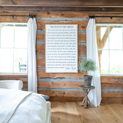 Man In The Arena | Framed Wooden Art