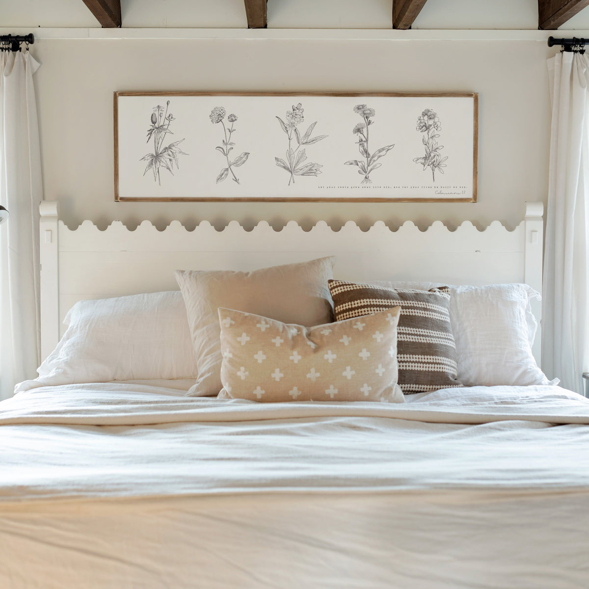 Roots Grown Down | Long Landscape Art