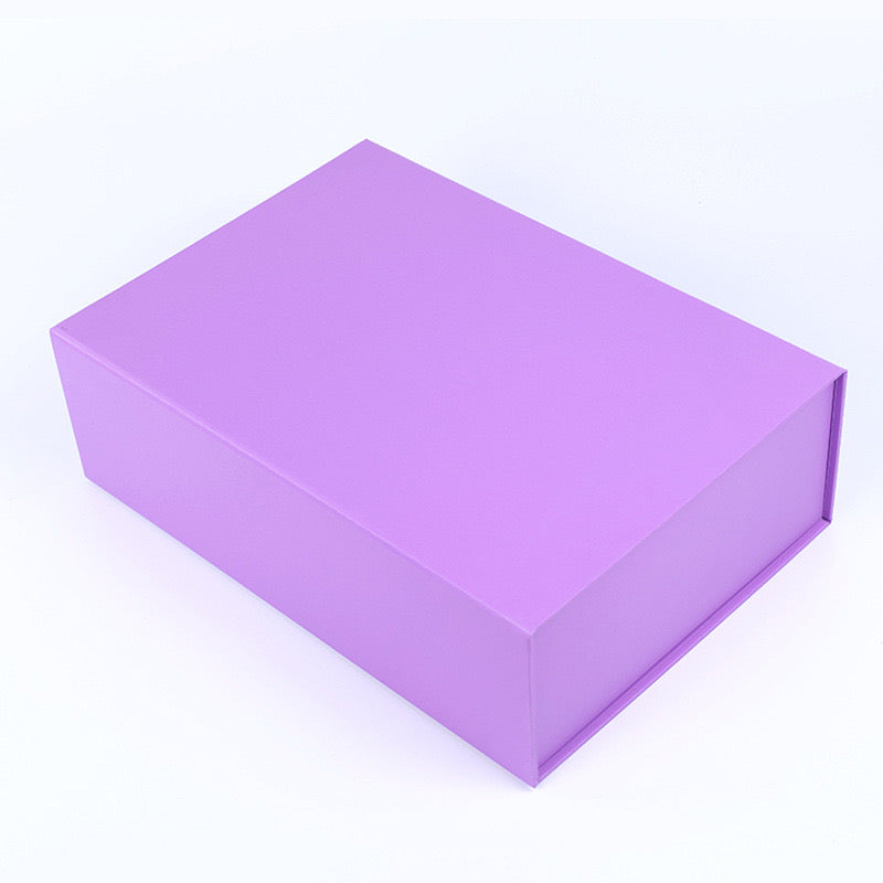 Folding Magnetic Boxes - Purple