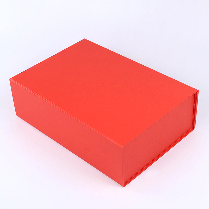 Folding Magnetic Boxes - Red