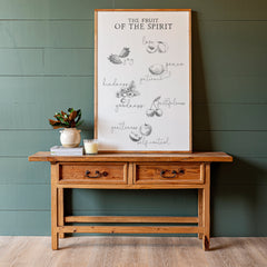 Fruit Of The Spirit | Framed Wooden Art