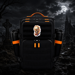 Rider Patch EDC Performance Backpack 35L / 45L - Black Orange