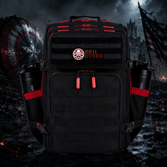 I can do this all day Hero Patch EDC Performance Backpack 35L / 45L - Black Red