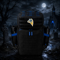 Rider Patch EDC Performance Backpack 35L / 45L - Black Blue