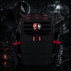 Lethal Protector Hero Patch EDC Performance Backpack 35L / 45L - Black Red