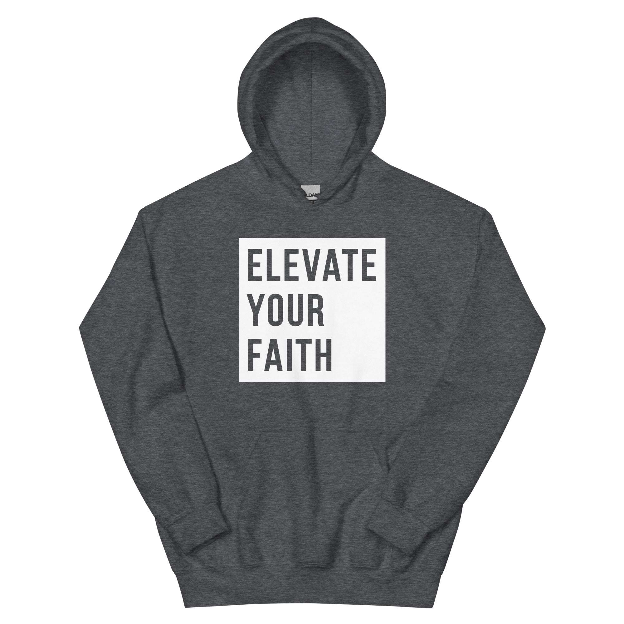 Elevate Your Faith Christian Hoodie