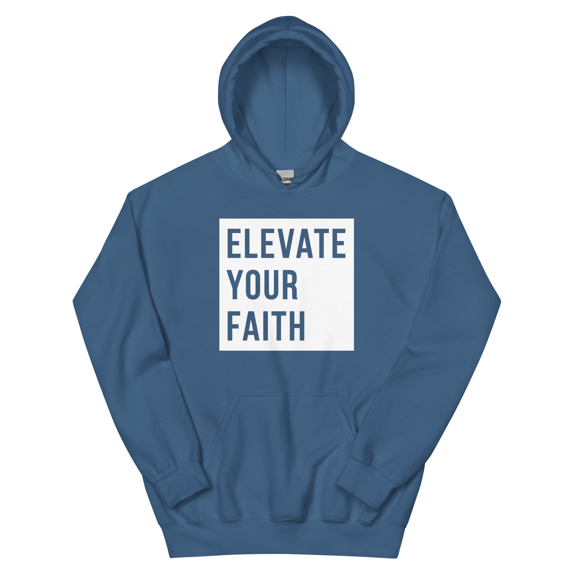 Elevate Your Faith Christian Hoodie