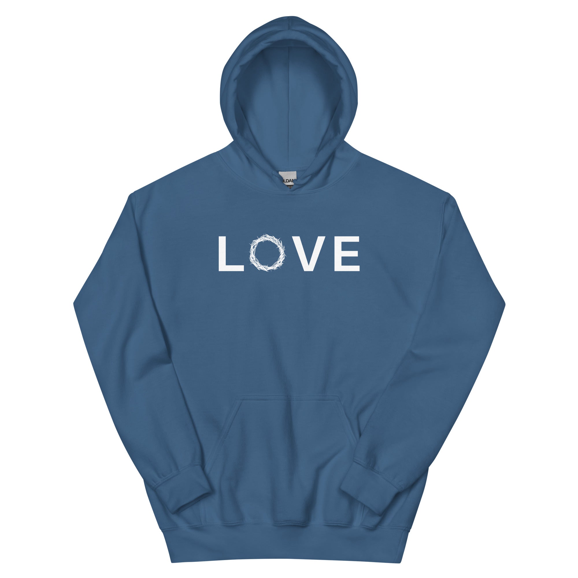 Love Crown of Thorns Christian Hoodie