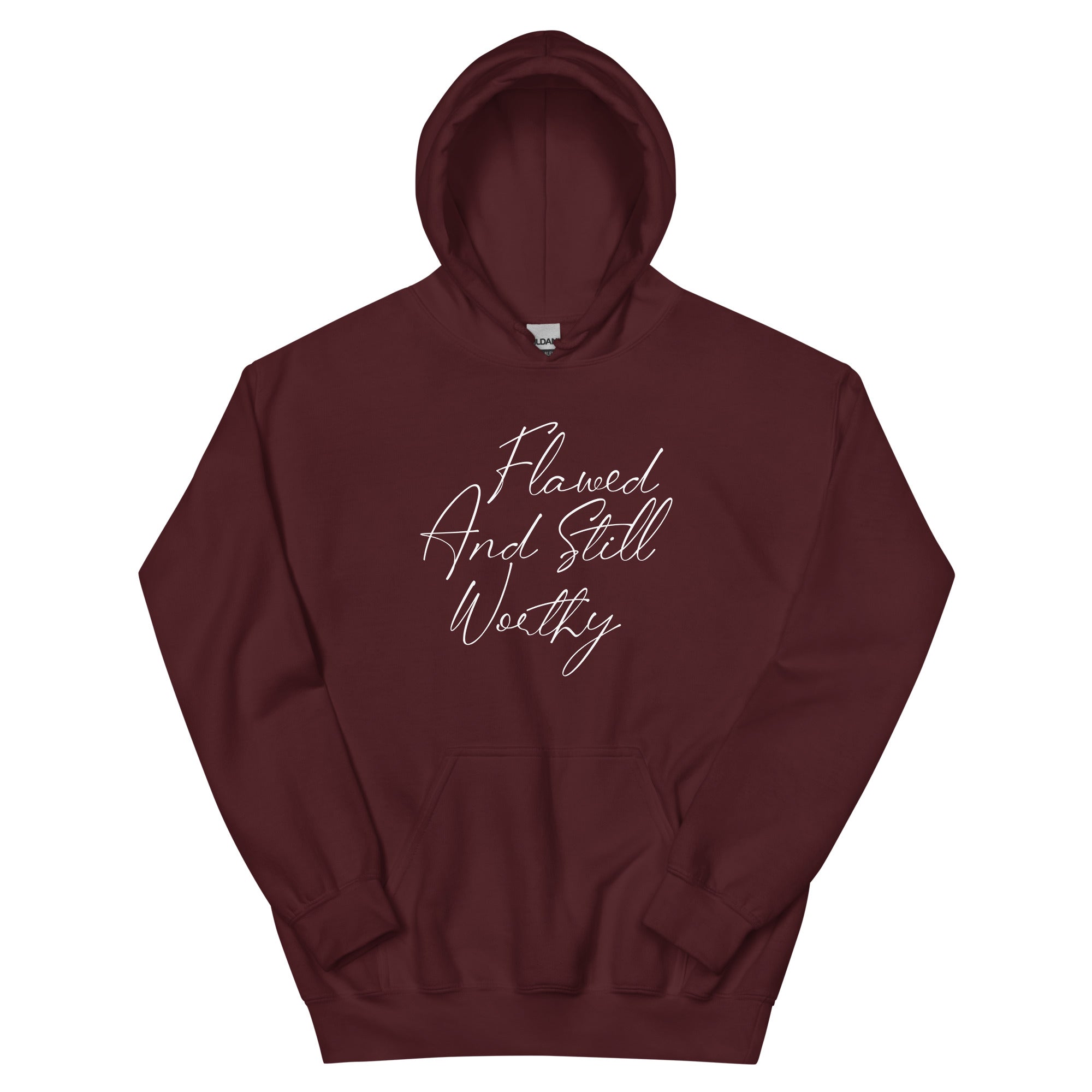 Flawed And Still Worthy Christian Hoodie