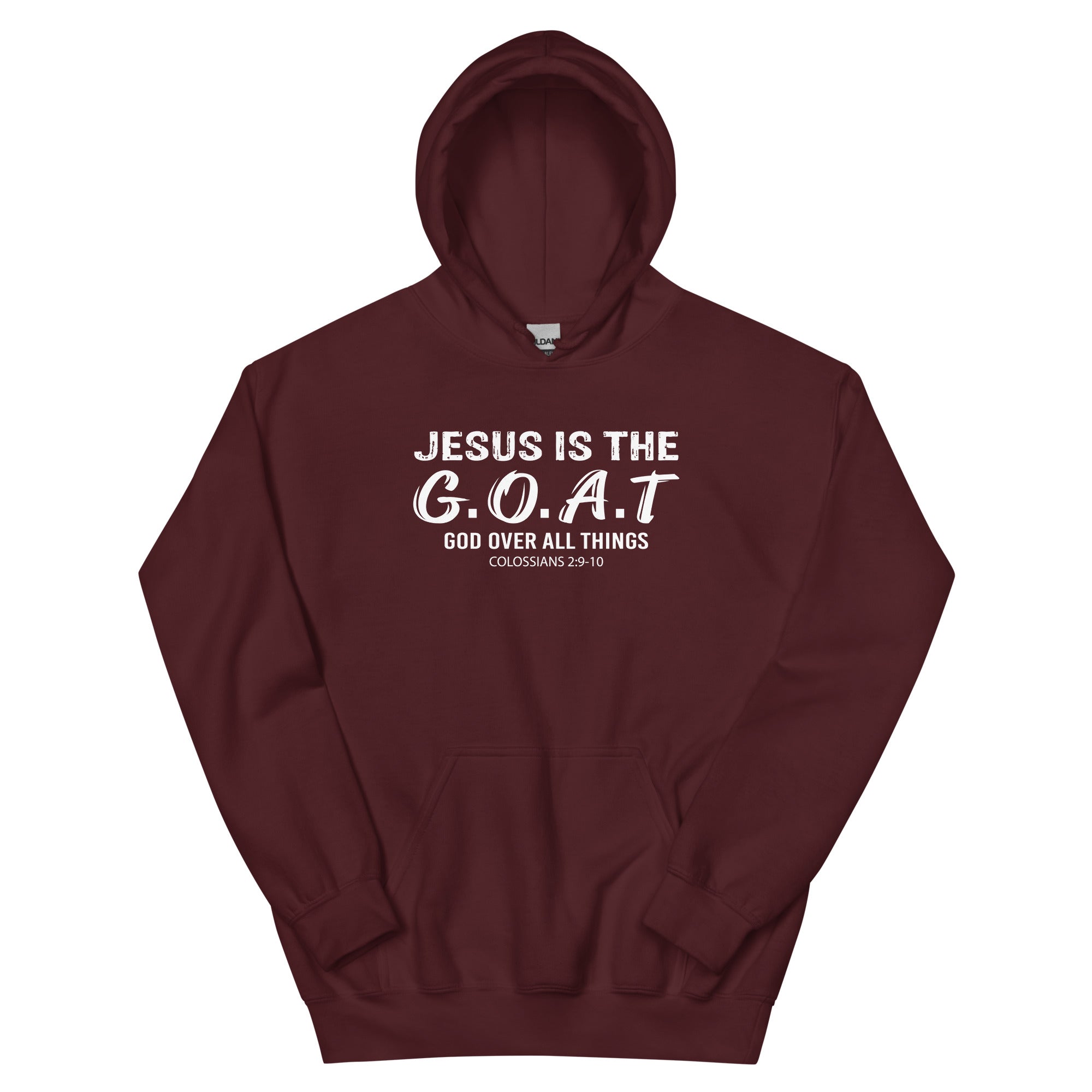 Jesus is the GOAT Christian Hoodie