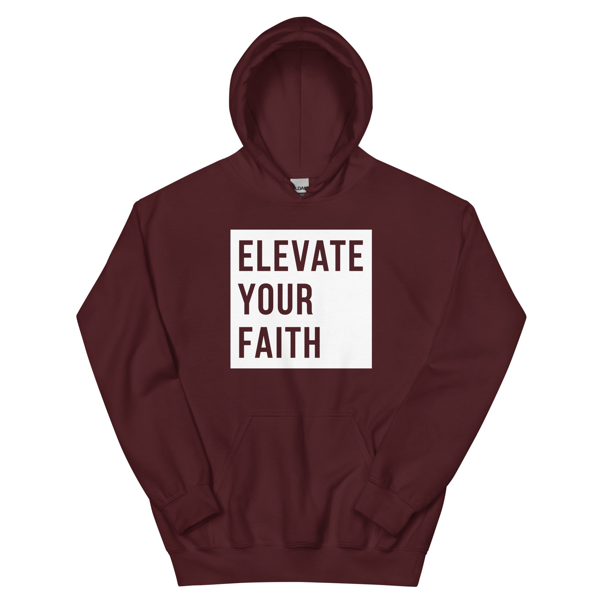 Elevate Your Faith Christian Hoodie