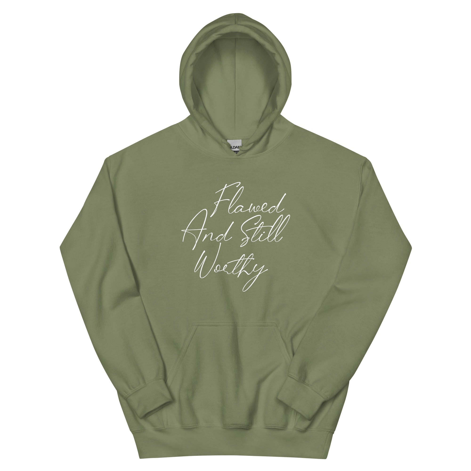 Flawed And Still Worthy Christian Hoodie