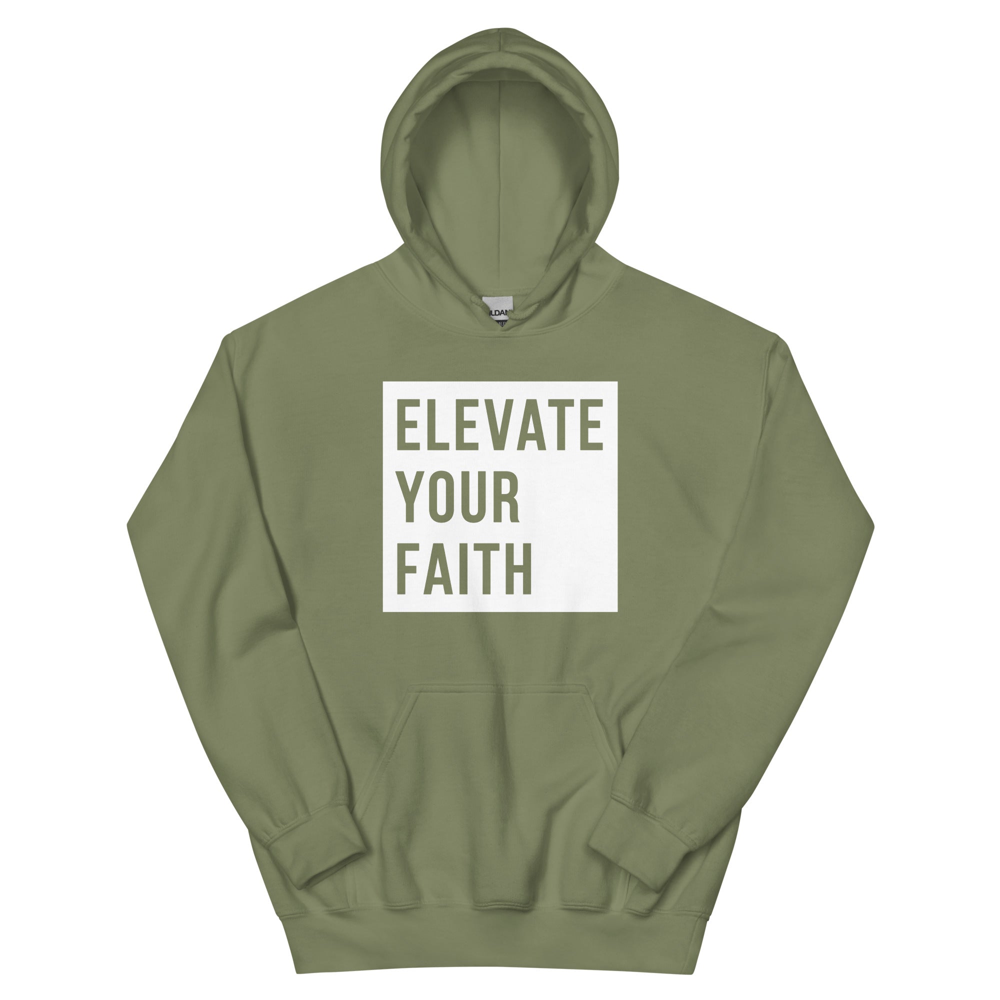 Elevate Your Faith Christian Hoodie