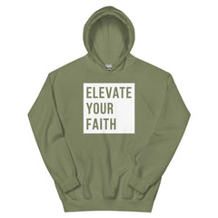 Elevate Your Faith Christian Hoodie