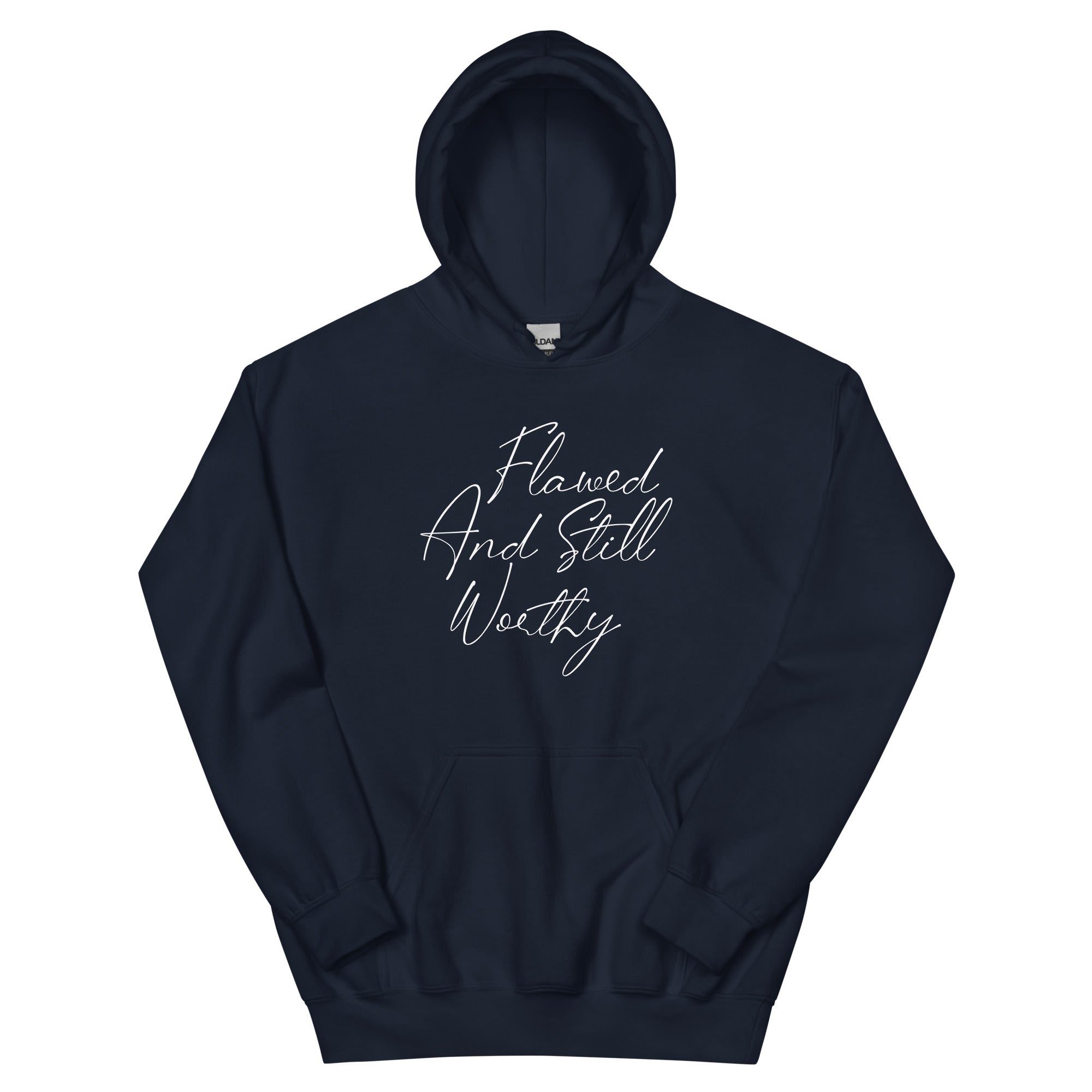 Flawed And Still Worthy Christian Hoodie
