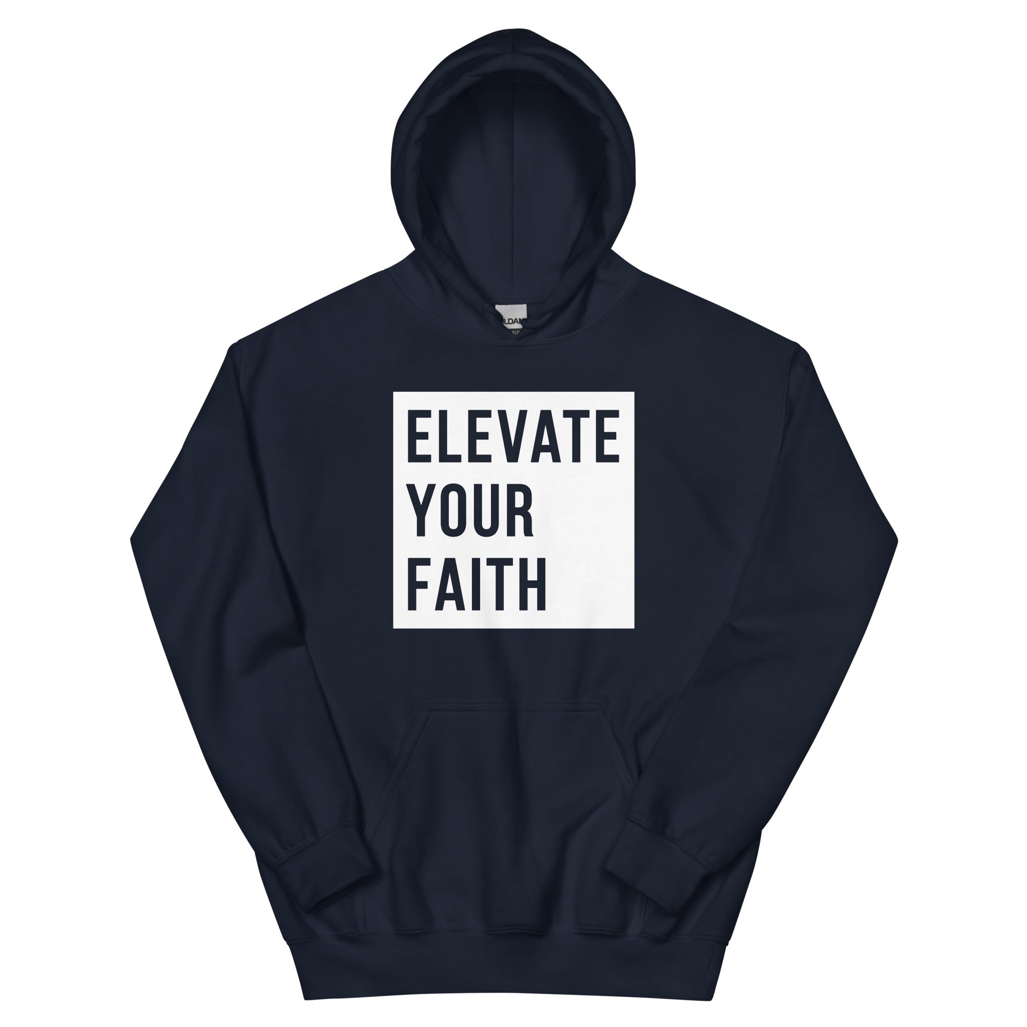 Elevate Your Faith Christian Hoodie