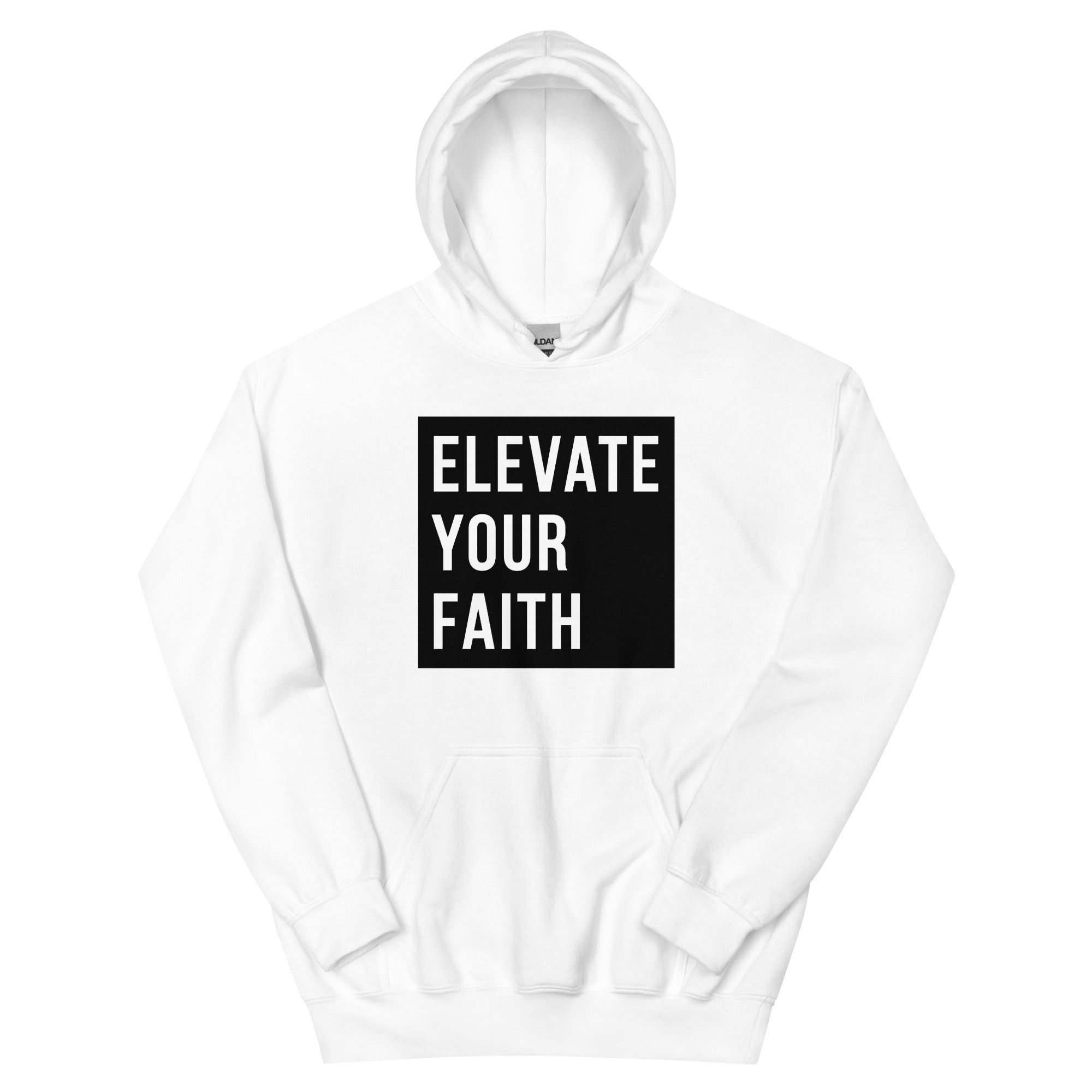 Elevate Your Faith Christian Hoodie