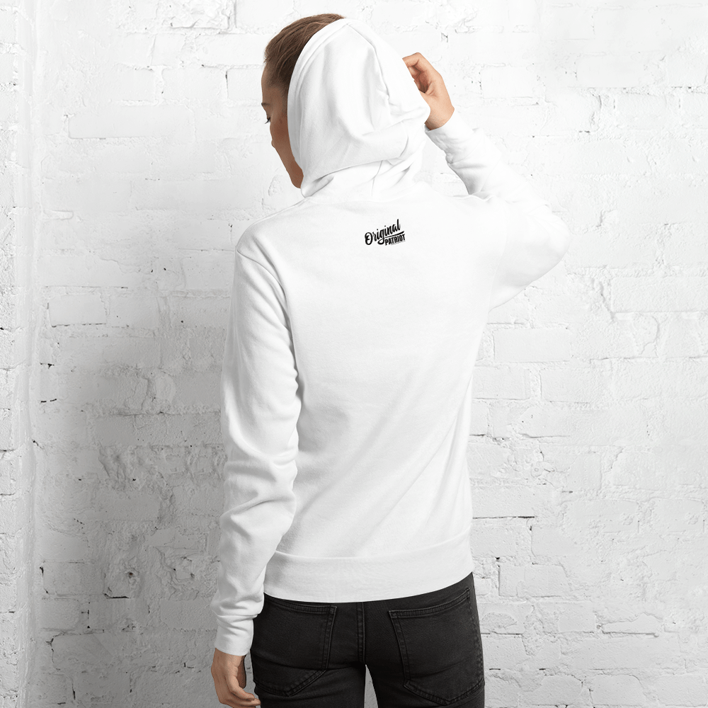Painted Patriot – Embroidered Unisex hoodie