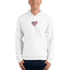 Painted Patriot – Embroidered Unisex hoodie