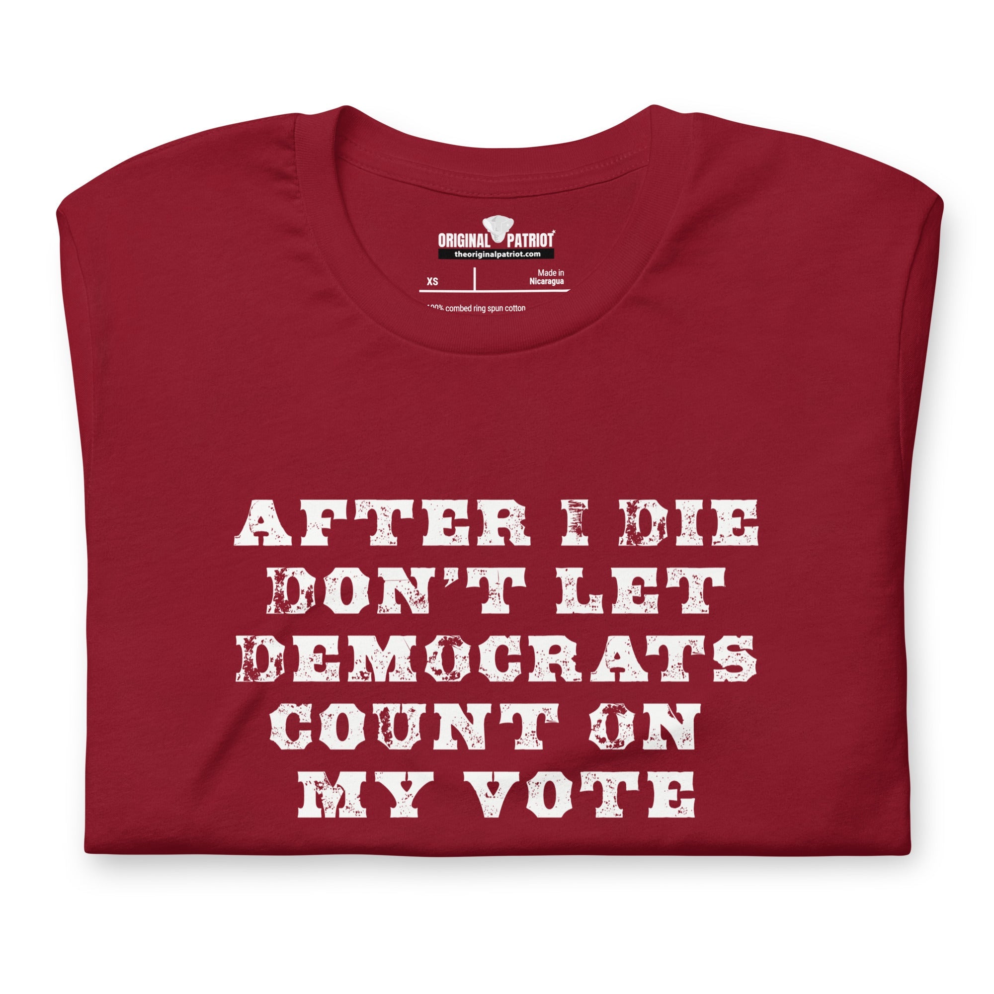 Don’t Let Them Cast My Vote – Unisex t-shirt