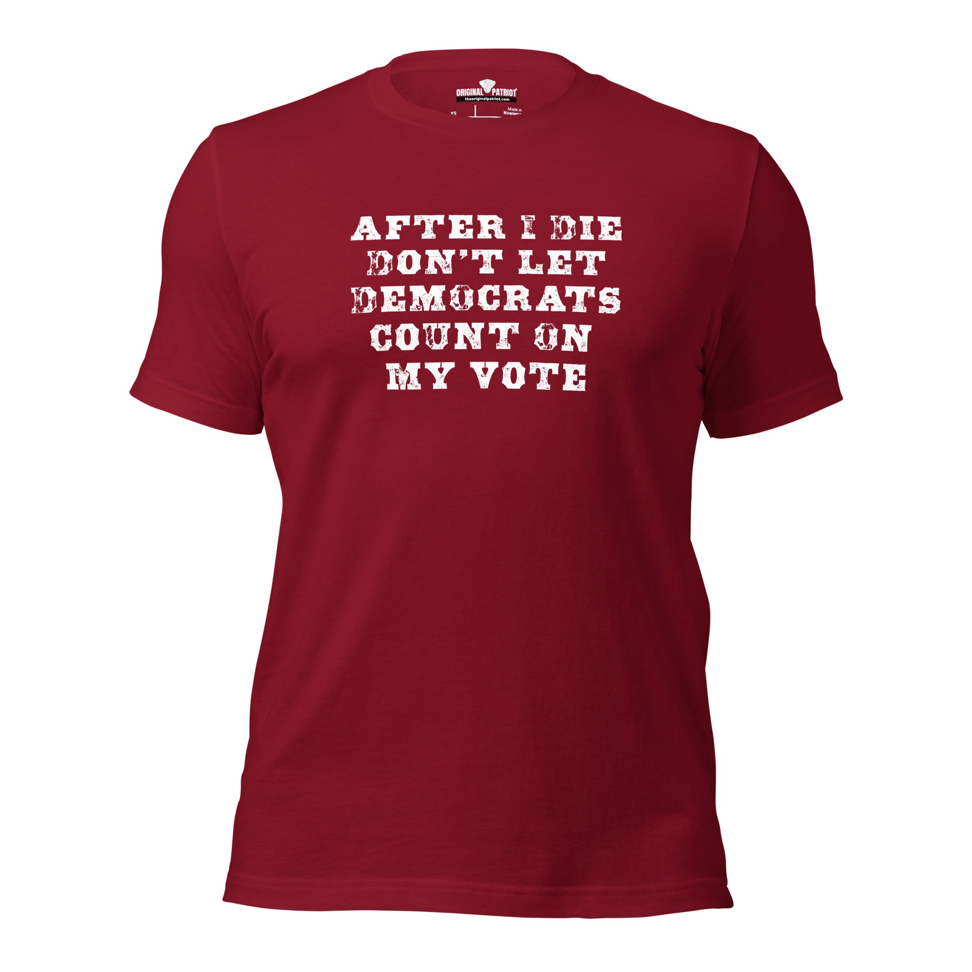 Don’t Let Them Cast My Vote – Unisex t-shirt
